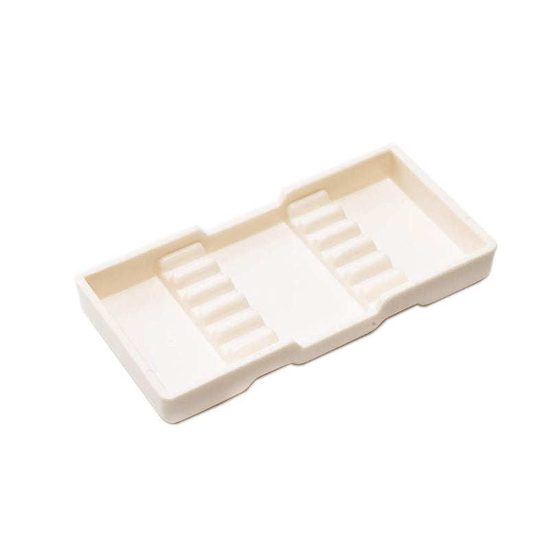 Drawer Organizer Instrument Tray Holder Dental Drawer Organizer (A, White) A