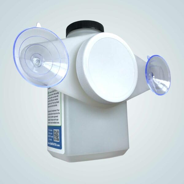 Boat Fuel Vent Overflow Catcher — Prevents Marine Diesel Spills | Reusable, Made in USA | FuelCATCH