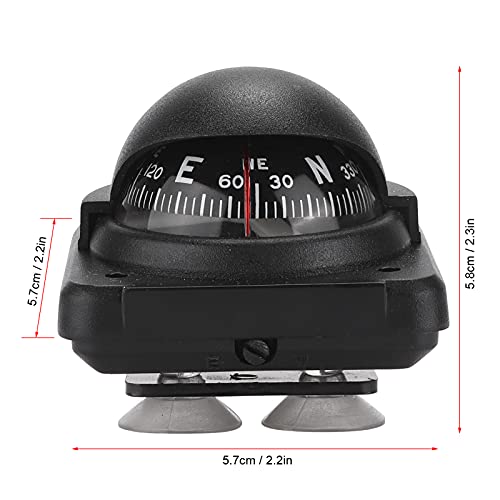 Yosoo Navigation Navigator Foldable Navigation, Car Boat Navigation Direction Pointing Guide Mount, High Precise Mini Navigatorfor Auto Car Boat RV, Solid ABS Navigator5.7 * 5.7 * 5.8