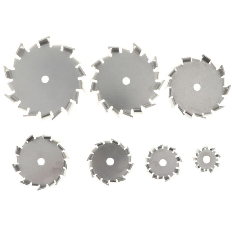 304 Stainless Steel Dispersing Disc 30-500mm/1.2-19.7 inch Dispersion Impeller High Speed Dispersing Machine Blade Paddle Impeller with 8mm Shaft Hole (Dia 150mm/5.9") Dia: 150mm/ 5.9 inch