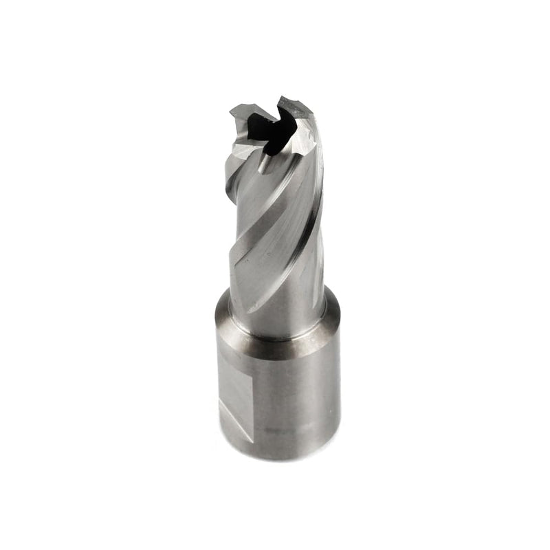 OSCARBIDE 9/16" x 1" HSS Annular Cutter 3/4" Weldon Shank Mag Drill Bit | 2 Flat | 9/16"Cutting Diameter | 1"Cutting Depth | Burr-Free Holes | Rapid Chip Removal | 10x Faster Than Twist Drills