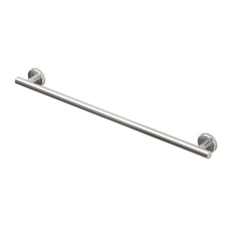 Gatco 889 Latitude II 24" Grip Bar, Satin Nickel / Wall Mounted Slim Grip Bar for Bathroom 24 Inch