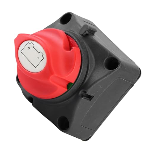 aqxreight 12V Battery Isolator Master Disconnect Switch,Dual-Level Cut-Off for RV, Yacht & Marine Applications – Heavy-Duty 250A Rated, IP67 Sealed, OEM-Ready Replacement