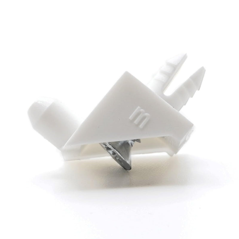 ReplacementScrews White Shelf Support Pins Compatible with IKEA Part 101558 (Pax, KOMPLEMENT) (Pack of 8)