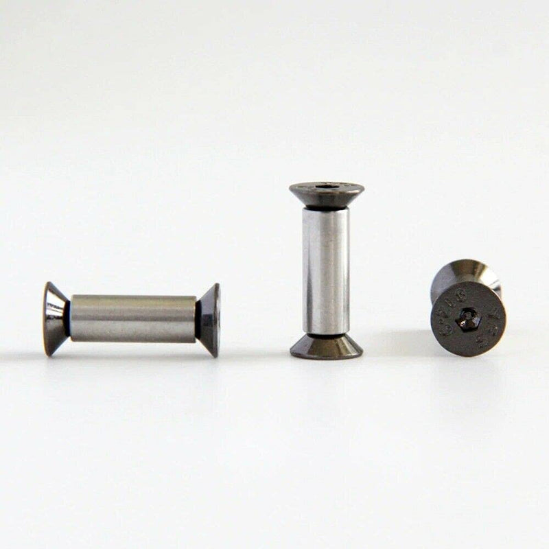 10pcs Knife Handle Bolt Rivets Screw Fastener Nut DIY Material US