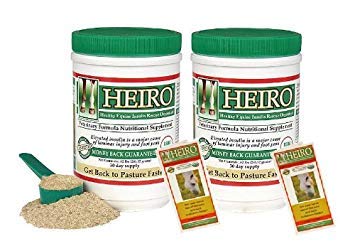 Heiro Healthy Equine Horse Insulin Resistant Rescue Organicals 30, 40, 60, 90 or 180 Day Supply and Free Informational Booklet 30 Day Supply - PawsPlanet Australia