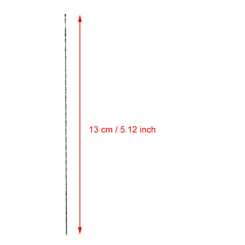 Jewelers 12pcs 5.12 * 0.04in Jewelry Saw Blades, Spiral Tooth Rolling Saw for Cutting Carbon Steel, Copper, Aluminum and Other Metals 2# saw blade
