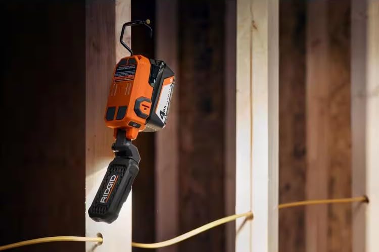 RIDGID Heavy Duty 18V Cordless Magnetic Task Light (Tool Only)