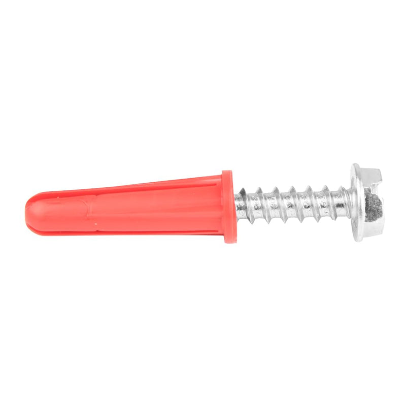 #10 x 1" Hex Washer Head/Conical Anchor Kit, 100