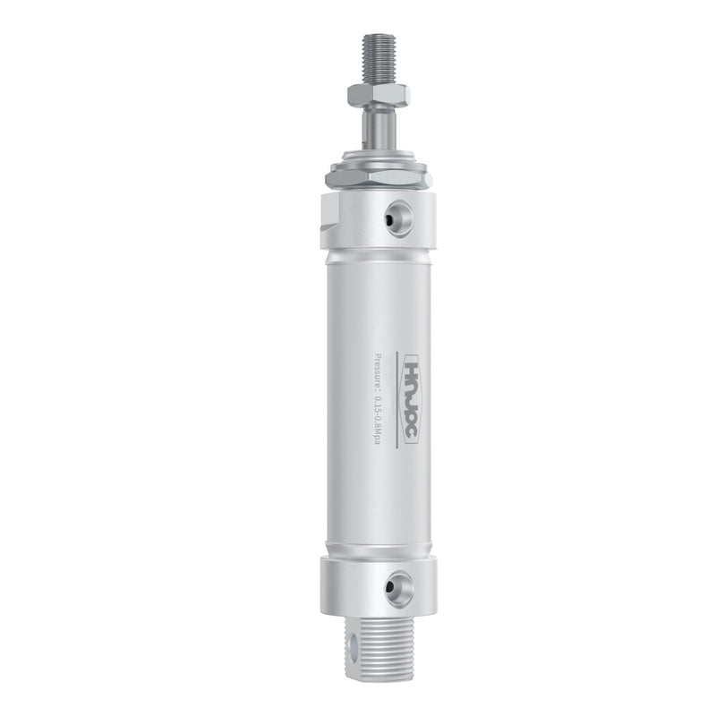 MAL Mini cylinder 20mm Bore 25mm Stoke Aluminum alloy round small double acting air cylinder MAL20x25 25mm Stroke