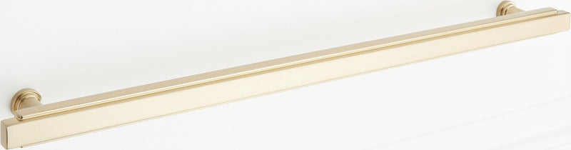 Signature Hardware 954047-O-1258 Gilderoy 12-5/8 Inch Center to Center Bar Cabinet Pull Oil Rubbed Bronze
