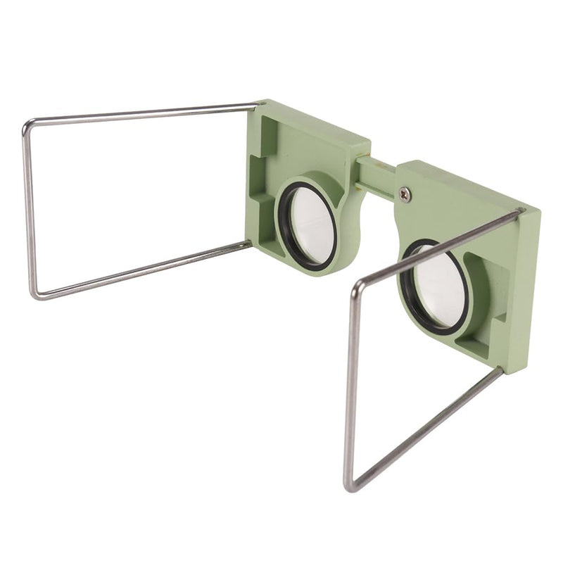Wearable 4X Pocket Stereoscope - Lightweight Microscope with Adjustable 55-75 mm Lens Distance, Essential for Examiners, Surveyors, Engineers & Architects 1