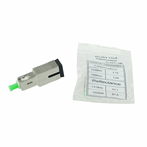 3Db SC/APC Female to Male Fiber Optic Attenuator SC APC Single Mode Simplex Fixed Optical Attenuator 3dB
