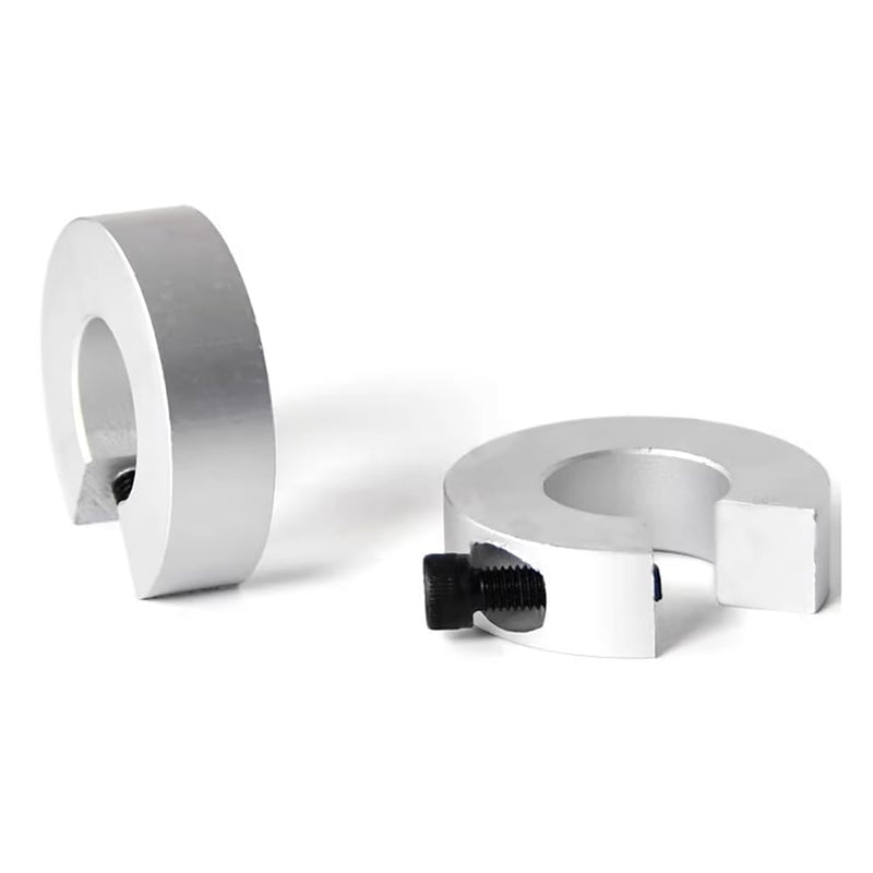 8PCS SBR16 16mm Linear Rail Stop Collars Aluminum Alloy Shaft Limit Fixing Rings CNC Parts Tool Linear Rail Shaft Stop Collars For SBR16 8