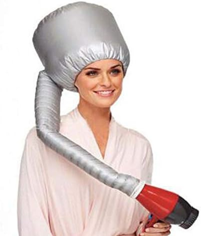 Onior Premium Popular Easy to Use Hair Perm Hair Dryer Care Dye Hair Modeling Warm Air Drying Treatment Cap for Home Use Safer Electric Cap (Silver), Convenient - NewNest Australia