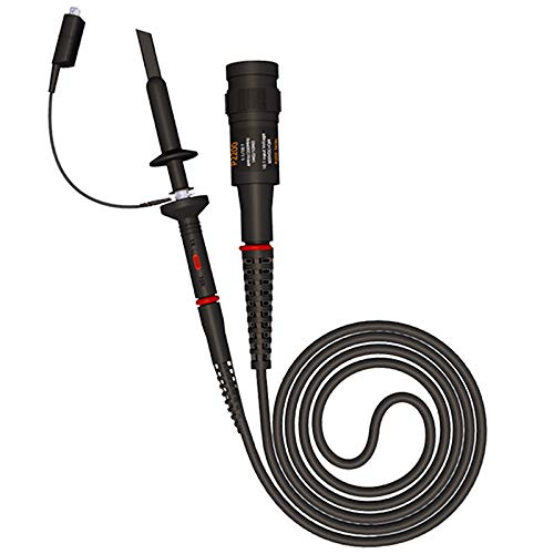 Universal Oscilloscope Probe with Accessories Kit 200MHz Oscilloscope Clip Probes with BNC to Minigrabber Test Lead Kit