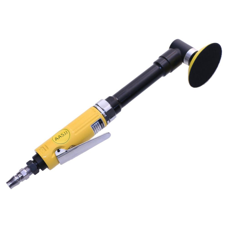 AT-7039L Extended Track Air Polisher, Handheld Pneumatic Grinder 20,000 RPM