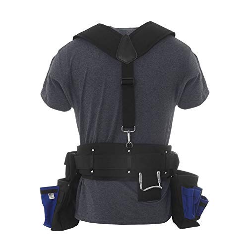 BOULDER BAG Comfort Padded Suspenders. (Tool Belt NOT included) High Tech Padded Suspenders w/Extreme Support and Comfort for your Tool Belt. Made by Boulder Bag. Suspenders Made in the USA