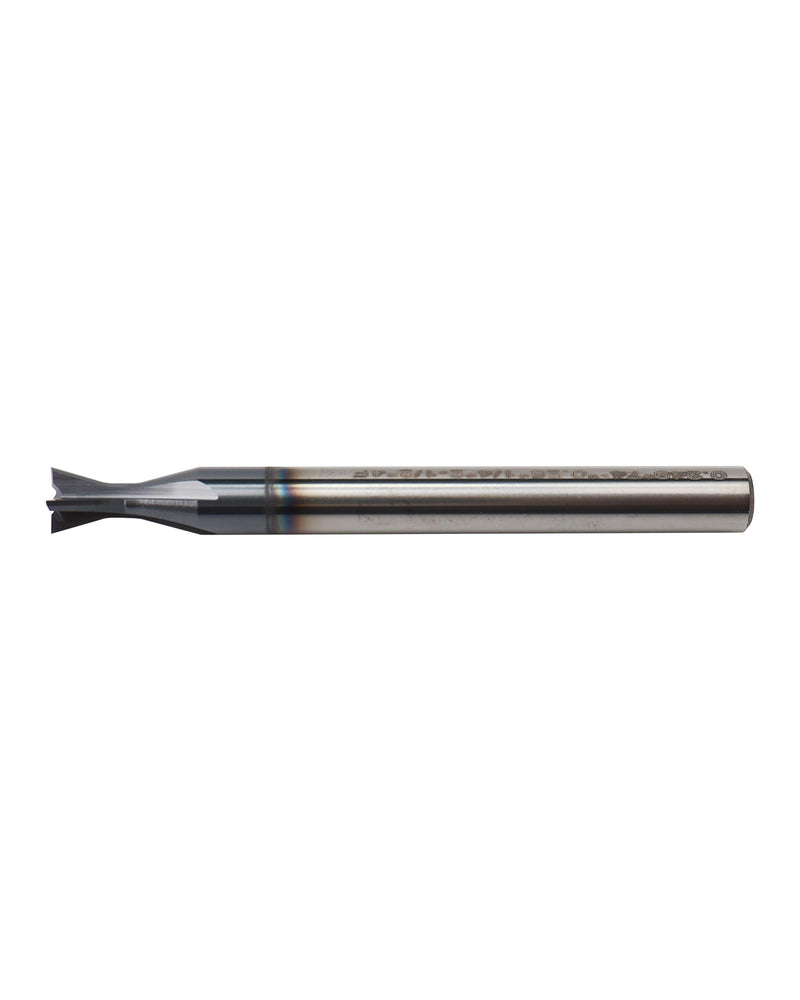 1/4" Carbide Square Nose End Mills, 4 Flute Solid End Mill Bits, Dovetail Cutter, AlTiN Coated Milling Cutters for DIYers and Professionals, 74 Degree 1/4in