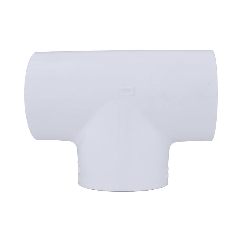 CHARLOTTE PIPE 2 1/2 SCH 40 TEE SXSXS PRESSURE (1 Unit Piece) 2 1/2 Inch ( EACH qty: 1 ) White