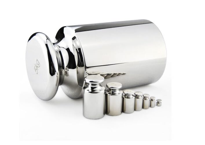 1PCS Calibration Weight 1g 2g 5g 10g 20g 50g 100g 200g 500g 1kg 2kg High Precision Accuracy Calibration Gram Scale Carbon Steel Weight for Digital Scale Balance and Calibration Weight,1kg 1PCS Calibration Weight 1kg