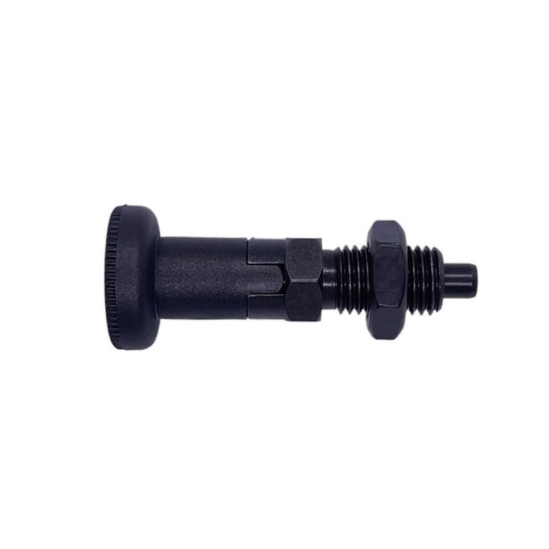 Push Fit Ball Nose Spring Plunger, Carbon Steel Self Locking Indexing Plunger Spring Knob Plunger Positioning Pins Lock Pin Bolt Self Locking Indexing Pin with Lock Nut (M10) M10 - NewNest Australia