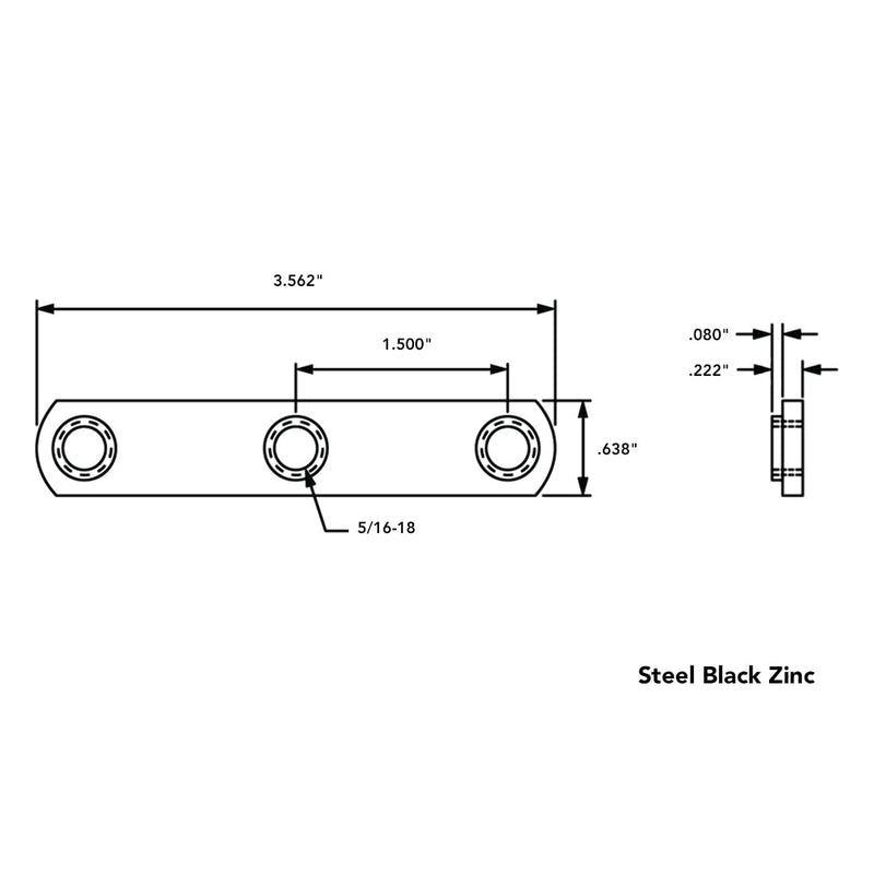 8020, 3285, 15 Series 5/16-18 Triple Threaded Slide in Economy T-Nut Steel T-Slot Accessories for 80/20 Aluminum Extrusion Hardware Nuts (10 Pack) 10