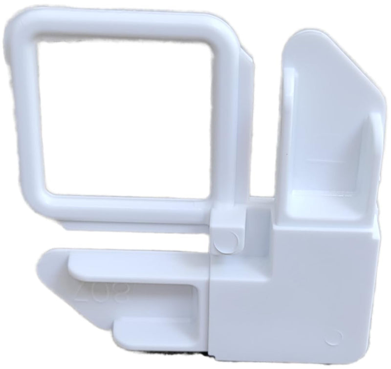 5/16" Outside Window Screen Corner with Pull Tab, White, 20 Pack