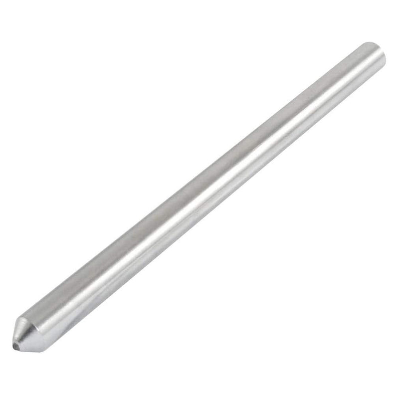 Trolleyshop Round Shank Grinding Wheel Tapered Single Point Diamond Dresser Tool Silver Tone 3/8-Inch x 6-Inch (9. 4 x 150mm / 3/8" x 6"(DH)) 9. 4 x 150mm / 3/8" x 6"(DH)