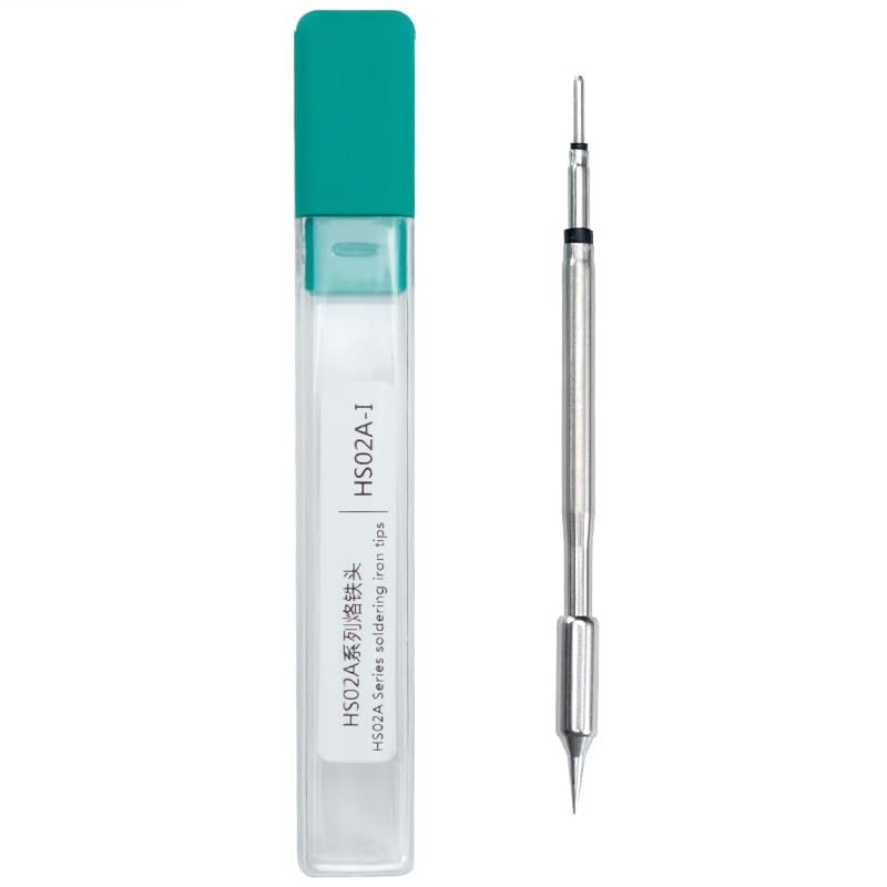 FNIRSI F245 Soldering Iron Tips for HS02A DWS200, F245-K, KU, JS, I, C2, B Replacement Tips, Constant Temperature Solder Iron Head