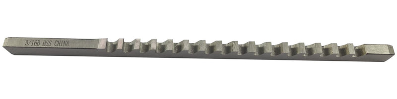 Keyway Broach B1-3/16 Inch Sized High Speed Steel for CNC Cutting Machine Tool B1-3/16inch