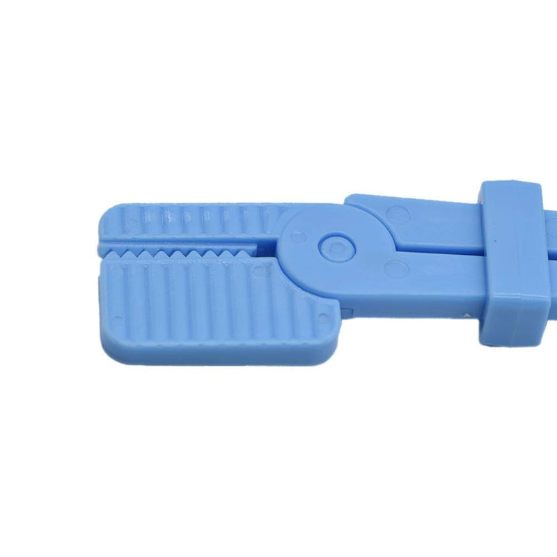 Angzhili 3 Pcs Dental X Ray Film Holder,Intraoral Film Clip Holder(Blue)
