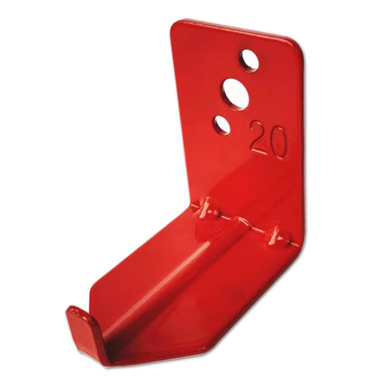 QMARK 4 Pack of Fire Extinguisher Bracket, Wall Mount Hook, Fire Extinguisher Mount up to 20 lbs, Hanger for Universal Extinguishers (Tl)