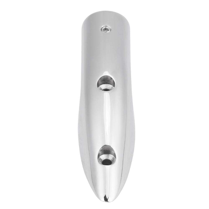 for bow hand railing for boats 7/8 Inch 5-1/2 Degree Boat Hand Rail End,316 Stainless Steel Boat Hand Rail Fitting Marine Boat Hand Rail End Top Mount Hardware Fitting