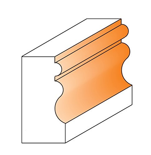 CMT 855.901.11 Molding Bit, 1/2-Inch Shank, 15/16-Inch Diameter, Carbide-Tipped