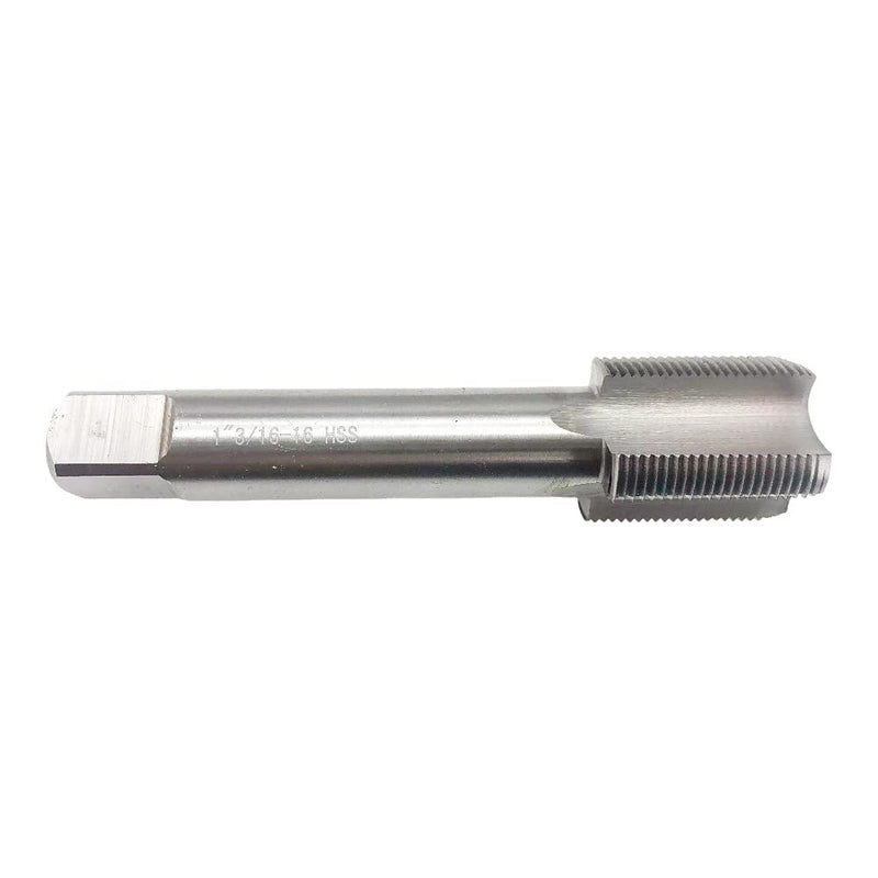 1 3/16-16 Tap RH Right Hand 1 3/16"-16 Straight Fluted 1-3/16X16 Machine | High Speed Steel HSS Tool Thread