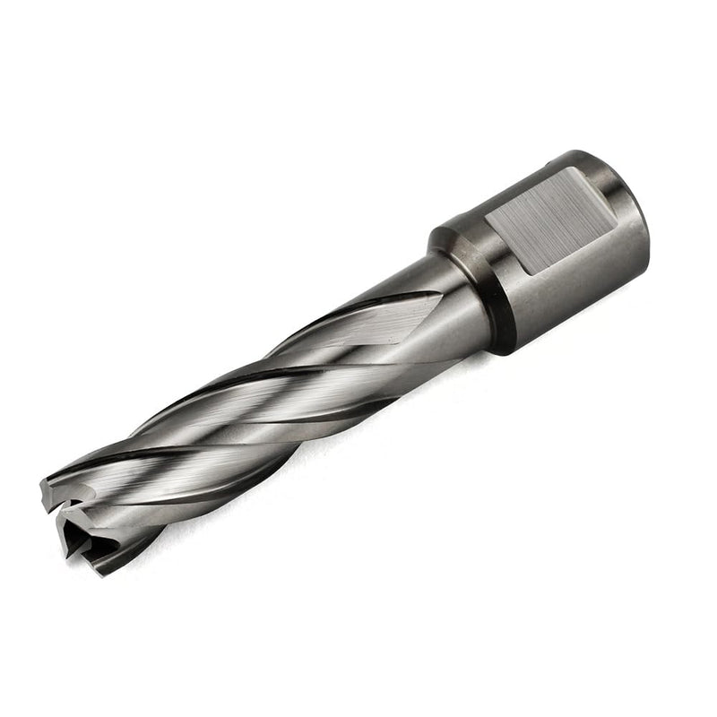 OSCARBIDE 9/16" x 2" HSS Annular Cutter 3/4" Weldon Shank Mag Drill Bit | 2 Flat | 9/16"Cutting Diameter | 2"Cutting Depth | Burr-Free Holes | Rapid Chip Removal | Precision Ground Edges
