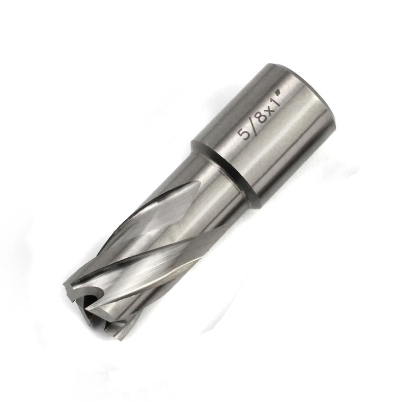 OSCARBIDE 5/8" x 1" HSS Annular Cutter 3/4" Weldon Shank Mag Drill Bit | 2 Flat | 5/8"Cutting Diameter | 1"Cutting Depth | Burr-Free Holes | Rapid Chip Removal | 10x Faster Than Twist Drills