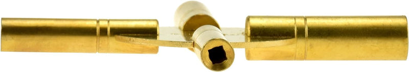 SE Universal 4 Prong Brass Clock Key for Winding Clocks, Odd and Even Numbers (2 PC.) - JT6336-2
