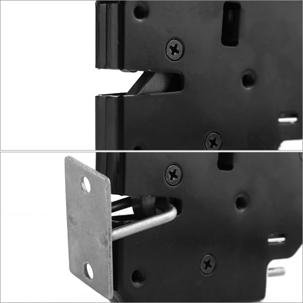 QWORK Carbon Steel Electronic Cabinet Lock - Secure and Convenient Locking Mechanism for Storage Cabinets, Mailboxes