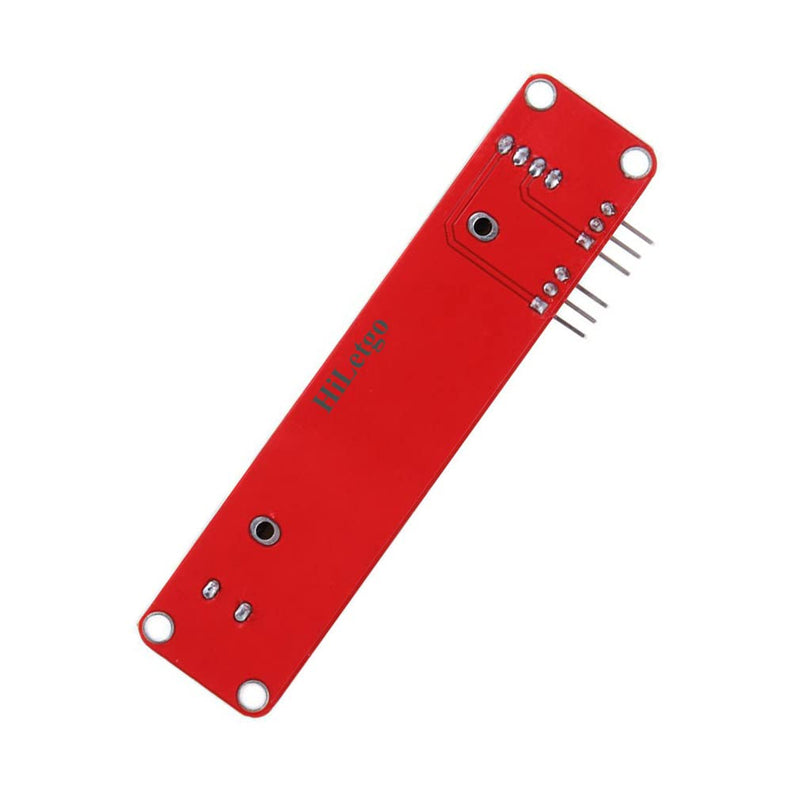 HiLetgo 5pcs 10K Logarithmic Slide Potentiometer Log Slide Pot Potentiometer Module Dual Output for Arduino AVR Electronic Block