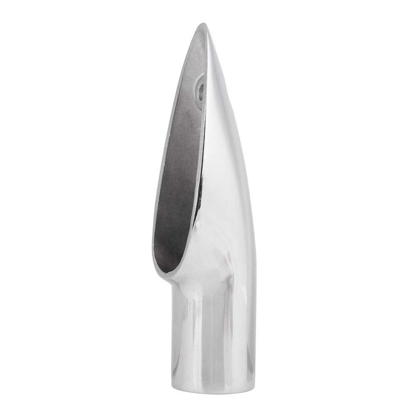 for bow hand railing for boats 7/8 Inch 5-1/2 Degree Boat Hand Rail End,316 Stainless Steel Boat Hand Rail Fitting Marine Boat Hand Rail End Top Mount Hardware Fitting