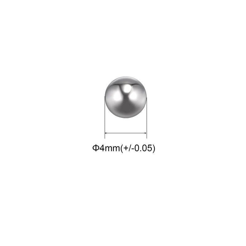 uxcell 200pcs 4mm 201 Stainless Steel Bearing Balls G200 Precision