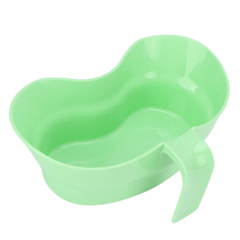 Kidney Shaped Bowl, Grip Handle Kidney Shaped Emesis Basin Inward Curved for Home for Elderly