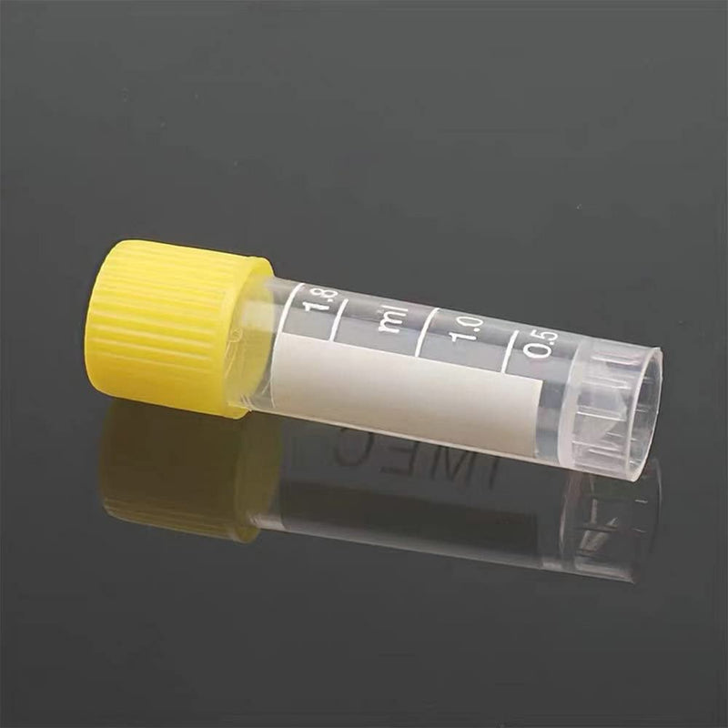 2ml Cryogenic Vials - Self Standing Transport Tubes,Polypropylene Molded Graduations (Case of 500) 2ml (Case of 500)