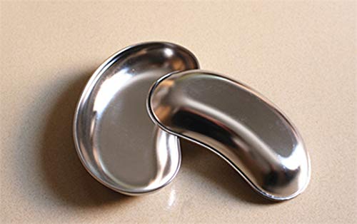 Bosky Stainless Steel Small Kidney Tray 6" inch Basin Emesis Bowl Surgical 12 oz Utility Reusable Dish 1