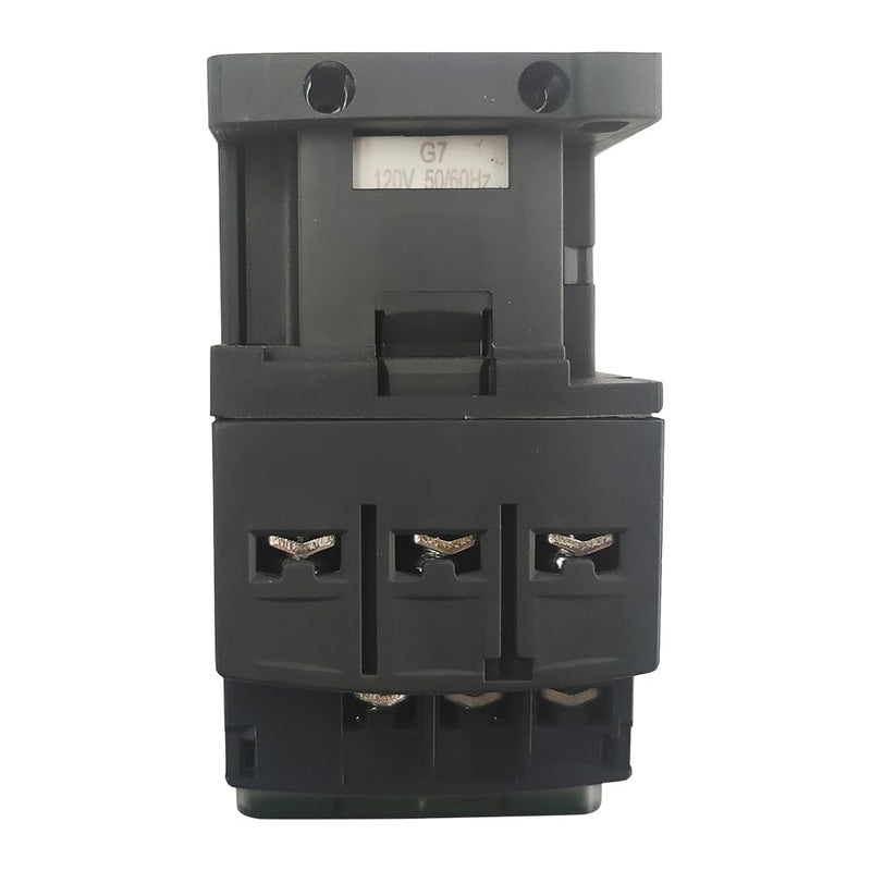 LC1D12G7 Non-Reversing Contactor 12A 3Pole 120VAC Coil AC Magnetic Contactor 1NO 1NC 50/60Hz