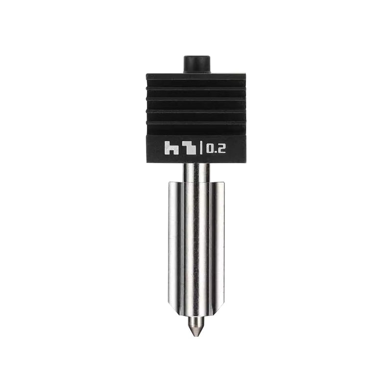 H2D/H2S 3D Printer Hotend Bambulab Original with 0.2mm Stainless Steel Nozzle for Bambu Lab H2D Combo, H2S Combo 3D Printer Accessories