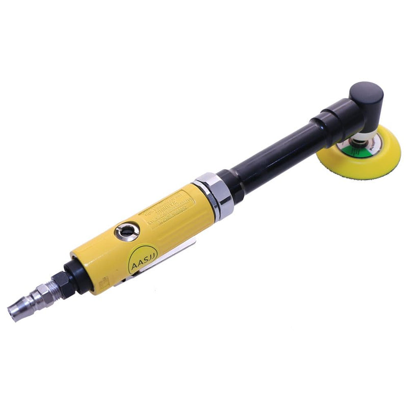 AT-7039L Extended Track Air Polisher, Handheld Pneumatic Grinder 20,000 RPM