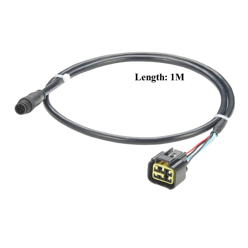 NMEA 2000 N2k 6Pin Engine Interface Cable M12 5Pin to 6Pin Engine 06653-ZZ3-760HE for Lowrance Simrad B&G Navico & Garmin Networks(1M/3.28FT) (Cable)